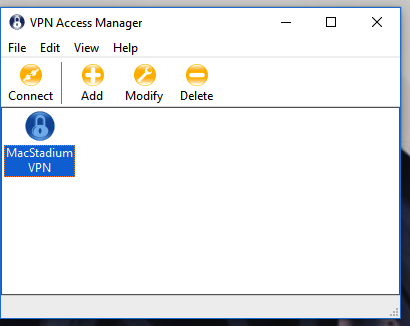 vpn access manager keygen
